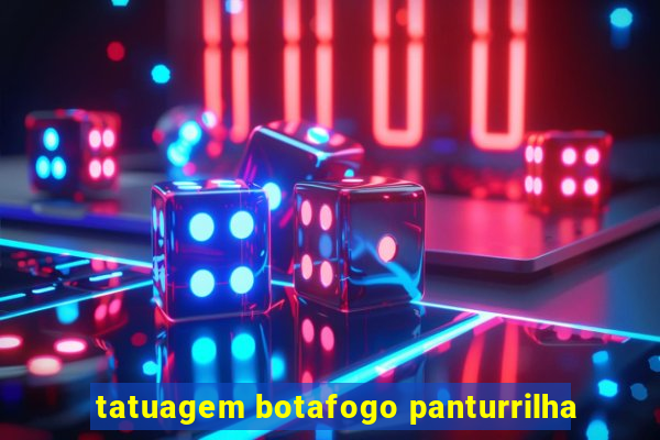 tatuagem botafogo panturrilha